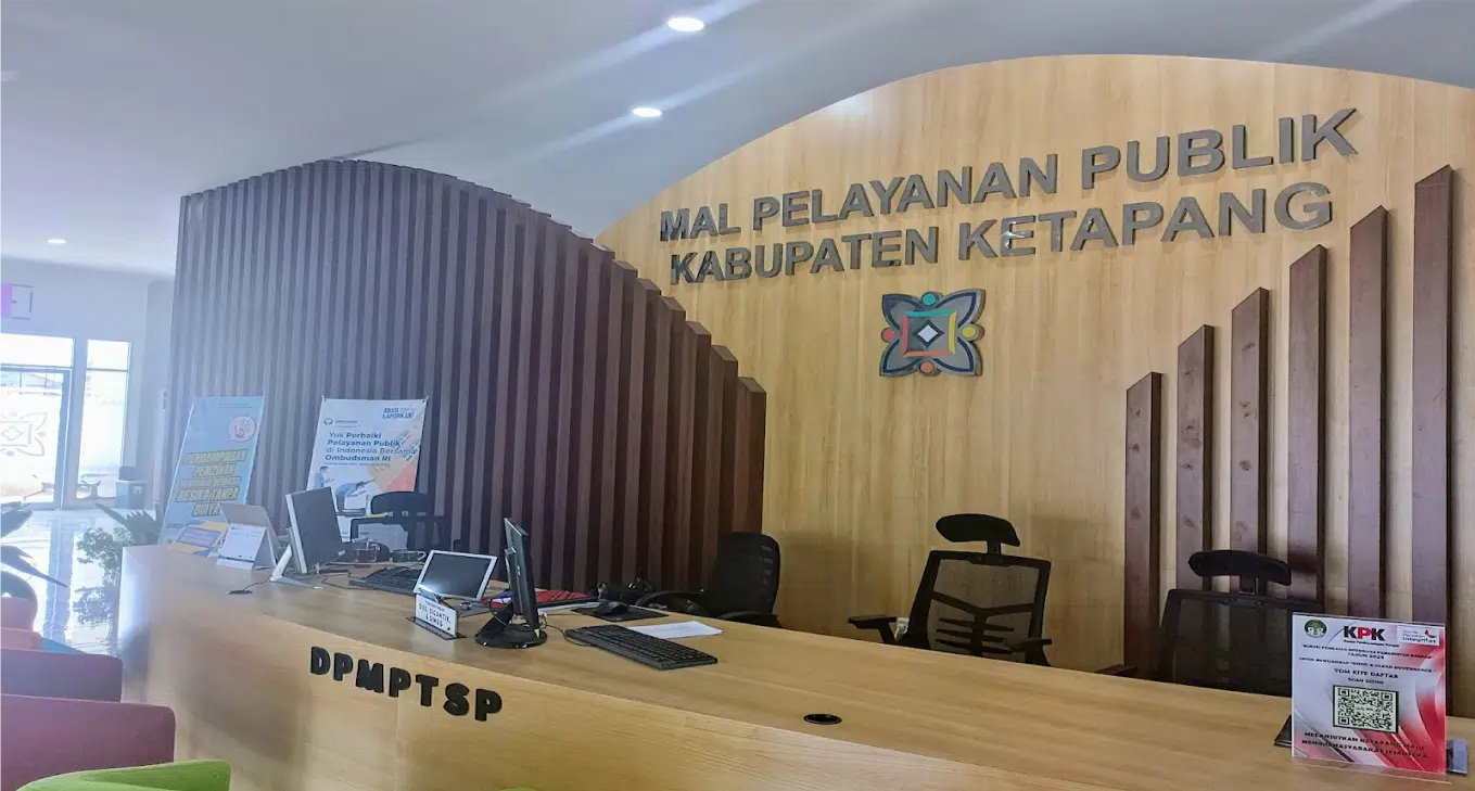 Meja Utama Pelayanan MPP Ketapang